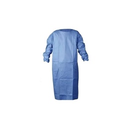 [C008983] Camisolín azul 30g con puño con elástico. Pack x10u.