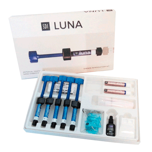 [C009651] Kit de composite Luna x 5 jeringas. SDI