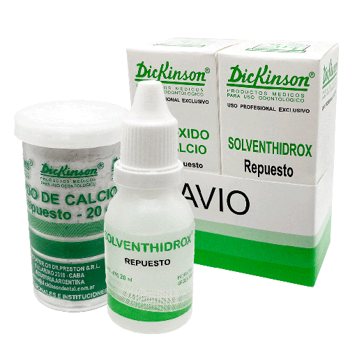 [C009889] Hidróxido de Calcio, AVIO 20g + 20ml. DICKINSON