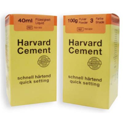 [C001732] Cemento de Fosfato de Zinc, Avío (GRANDE): 100g + 40ml. HARVARD