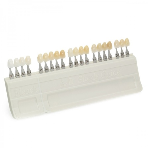 [C013659] Muestrario de colores de dientes A-D Komplett. IVOCLAR