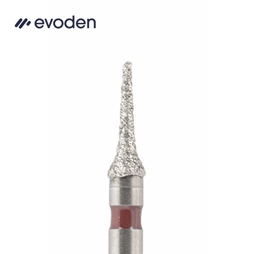 Piedras de diamante FG 820F (Roja), blister x 5u. EVODEN