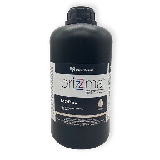 [C052291] Resina Prizma 3D Model Beige LCD x 1 Kg. PRIZMA