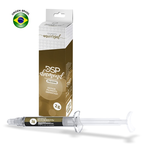 [C062162] Pasta de pulido diamantada Diamond Polishing, jeringa x 2g + puntas. DSP