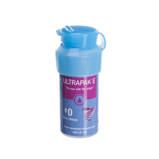[C077478] Hilo Retractor Impregnado ULTRAPAK E #0. ULTRADENT