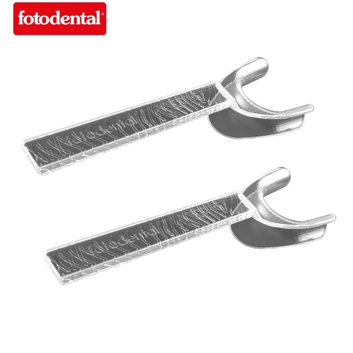 [C078223] Retractor Labial 201 Lateral Cristal "V" Grande X 2u. FOTODENTAL