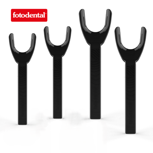 [C078230] Retractor Labial 402 Lateral Negro autoclavable "v" chico/grande X 4u. FOTODENTAL
