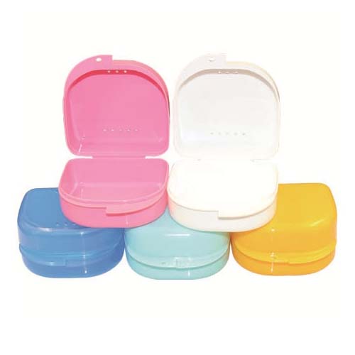 [C001679] Caja para placas/ortodoncia/dentadura, grandes. COTISEN