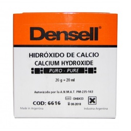 [C003421] Hidróxido de calcio puro, Avío: 20g + 20ml. DENSELL