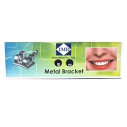 [C001643] Bracket Metálico Serie &quot;A&quot;. ROTH .022. monoblock mini. hooks en 3&quot;4&quot;5&quot;. IMD