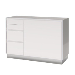 [C004190] Mueble bajo mesada. Modulo cajonera + dos puertas. Linea Argus. FORMS &amp; CO