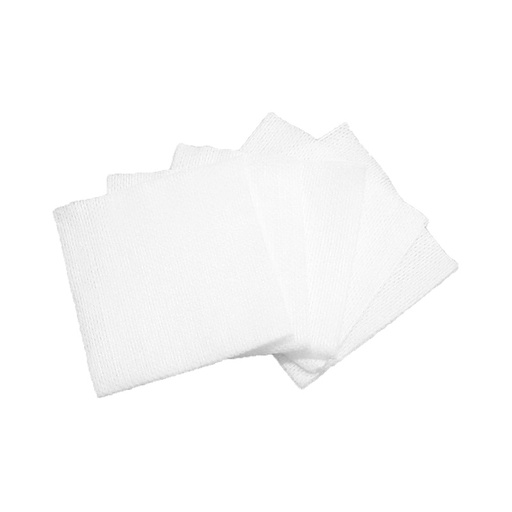 [C003287] Gasa trozada 5x5, 400g (etiqueta amarilla, corte irregular). INTESA