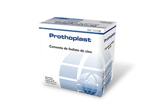 [C001730] Cemento de Fosfato de Zinc PROTHOPLAST, Avio: 30g + 15ml. SUBITON