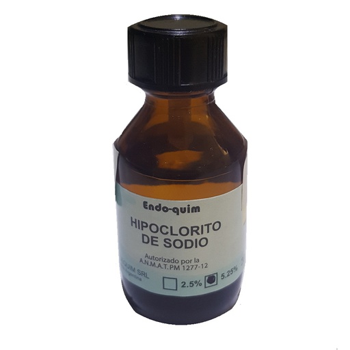 [C003440] Hipoclorito de sodio al 2.5%  (solución) x 20ml. TEDEQUIM