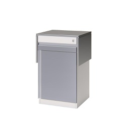 Mueble Rodante Quirúrgico para Equipos . Linea Aluminio. FORMS &amp; CO