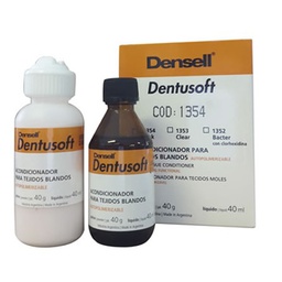 [C002338] Dentusoft, Acondicionador para tejidos blandos, 40ml + 40g + accesorios. DENSELL