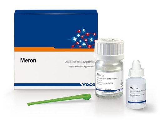 [C003653] Ionómero MERON Autocurado, Tipo 1 cementación, Avío: polvo 35g + líquido 15ml. VOCO