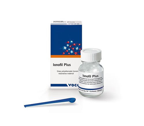 [C003643] Ionómero IONOFIL PLUS Autocurado, Tipo 2 restauración, Avío: polvo 15g + líquido 10ml. VOCO