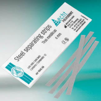 [C005038] Tiras de acero 4mm. paquete x 12u. BECHT 