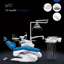 Equipo sillón odontológico. platina Colgante. TS-TOP300 (+ banqueta y foco LED). DETES 