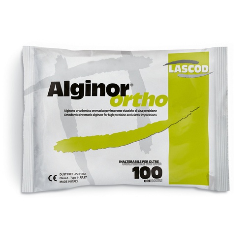 [C001136] Alginato ortodontico Alginor Ortho, tipo 1 rapido, 450g. LASCOD