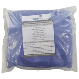 [C003699] KIT de cirugía Premium, descartable, para 2 personas, SMS 30g. INDU SET