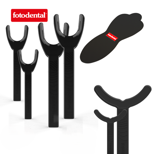 [C003690] Kit basico 702 Negro autoclavable, x 7 piezas c/contraste. FOTODENTAL
