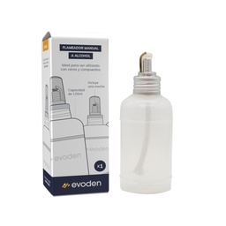 [C003036] Flameador de alcohol dental manual. EVODEN